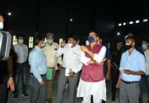 मुख्यमंत्री को निर्माणाधीन बहुद्देशीय क्रीड़ा भवन के औचक निरीक्षण में मिली कमियां, डीएम को दिये जांच के निर्देश