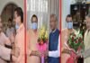 मनोनीत मुख्यमंत्री पुष्कर सिंह धामी ने पूर्व मुख्यमंत्रियों का लिया आशीर्वाद cm-pushkar-dhami