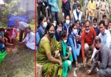 प्रकृति को समर्पित उत्तराखण्ड के लोक पर्व “हरेला” पर वृक्षारोपण कार्यक्रम harela-plantation