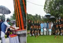 मुख्यमंत्री धामी ने शौर्य दिवस के अवसर पर शहीद स्मारक पर पुष्पचक्र अर्पित कर कारगिल शहीदों को दी श्रद्धांजलि kargil-diwas