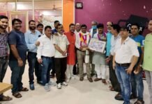 श्रीनगर गढ़वाल : पुरानी पेंशन बहाली मोर्चा ने श्रीकृष्ण उनियाल का किया सम्मान old-pension-restoration-frunt