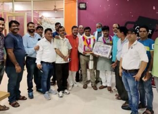 श्रीनगर गढ़वाल : पुरानी पेंशन बहाली मोर्चा ने श्रीकृष्ण उनियाल का किया सम्मान old-pension-restoration-frunt