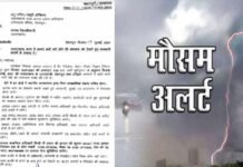उत्तराखंड : अगले 24 घंटे इन तीन जिलों में भारी बारिश का अलर्ट, आदेश जारी heavy-rain-alert-in-uttarakhand