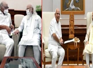 Special story: 80 के शरद पवार, 78 साल के येदियुरप्पा अभी भी सियासी गलियारों में तलाशते भविष्य shard-panwar-with-PM-modi