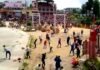 उत्तराखंड के देवीधुरा में 8 मिनट चली ऐतिहासिक बग्वाल में 75 लोग घायल, घायलों में रणबांकुरे के साथ पत्रकार भी शामिल bagwal-fair-devidhura