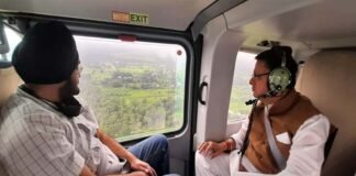 ऋषिकेश से देवप्रयाग के बीच जगह-जगह भूस्खलन से गिरा मलबा, मुख्यमंत्री धामी नें गढ़वाल मण्डल के आपदा ग्रस्त इलाक़ों का किया हवाई सर्वेक्षण Dhami did an aerial survey