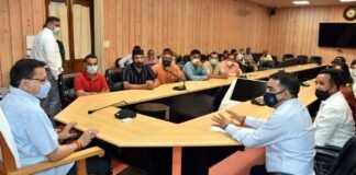 पुरानी पेंशन बहाली संयुक्त मोर्चा के पदाधिकारियों ने मुख्यमंत्री धामी से की मुलाकात, 25 अगस्त को विधानसभा कूच का कार्यक्रम किया स्थगित Old Pension Restoration United Front officials met Chief Minister Dhami,