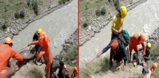 उत्तराखंड : भूस्खलन में फंसे 200 लोगों को एसडीआरएफ की टीम ने सुरक्षित निकाला, रेस्क्यू ऑपरेशन जारी SDRF team rescues 200 people trapped in Chamoli