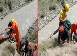 उत्तराखंड : भूस्खलन में फंसे 200 लोगों को एसडीआरएफ की टीम ने सुरक्षित निकाला, रेस्क्यू ऑपरेशन जारी SDRF team rescues 200 people trapped in Chamoli