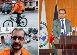 सोशल मीडिया पर छाए अफगानिस्तान के पूर्व आईटी मिनिस्टर सादात, जर्मनी में कर रहे हैं ‘डिलीवरी ब्वॉय’ की नौकरी, साइकिल से घर-घर पहुंचा रहे पिज्जा Sadat former IT minister of Afghanistan