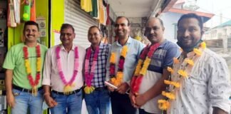 गढ़वाल प्रेस क्लब की नई कार्यकारिणी का विधिवत गठन, अनिल बहुगुणा बने अध्यक्ष,वीपी बलोदी सचिव garhwal-press-cub-pauri