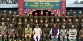मुख्यमंत्री धामी ने आईटीबीपी की पासिंग आउट परेड में प्रतिभाग कर कहा, सरहद पर खङे रखवालों को दिल से सलाम itbp passing out parade