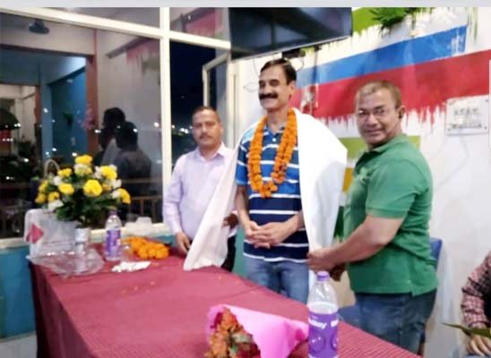 Farewell to teacher Kripal Patwal on promotion to the post of headmaster