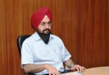 अधिकारियों को निर्देश, सभी समस्याओं को उन्नति पोर्टल पर किया जाए अपलोड : एस. एस. संधु chief-secretory-ss-sandhu