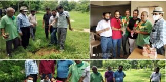 उत्तराखण्ड सांस्कृतिक समिति ग्रेटर नोएडा के सदस्यों ने वृक्षारोपण कर दिया पर्यावरण संरक्षण का संदेश