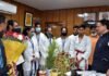 दुबई में आयोजित होने वाली कराटे वर्ल्ड चैम्पियनशिप में प्रतिभाग करने वाली टीम के सदस्यों ने मुख्यमंत्री धामी से की भेंट