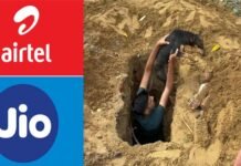 ऑप्टिकल फाइबर के लिए सड़कें खोदने पर ग्रेनो प्राधिकरण ने एयरटेल के वेंडर व जियो डिजिटल पर लगाया 20-20 लाख रुपए का जुर्माना, काम करने पर भी लगाई रोक Greno Authority imposed a fine on Airtel Vendor and Jio Digital