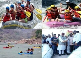 ऋषिकेश में रिवर राफ्टिंग शुरू, साहसिक सफर के लिए सैलानियों में छाया रोमांच River rafting in Rishikesh