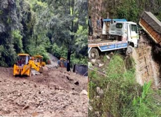 ऋषिकेश-बदरीनाथ हाईवे पर बादल फटने से अलकनंदा में समाया डीजल से भरा टैंकर, दो लोग लापता, कई अन्य वाहन मलबे में दबे cloudburst on Rishikesh-Badrinath highway