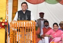 मुख्यमंत्री पुष्कर धामी ने टिहरी जनपद के विभिन्न विधानसभा क्षेत्रों के लिए की कई घोषणायें cm dhami announcements for Tehri district