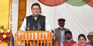 मुख्यमंत्री पुष्कर धामी ने टिहरी जनपद के विभिन्न विधानसभा क्षेत्रों के लिए की कई घोषणायें cm dhami announcements for Tehri district