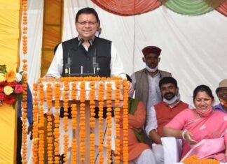 मुख्यमंत्री पुष्कर धामी ने टिहरी जनपद के विभिन्न विधानसभा क्षेत्रों के लिए की कई घोषणायें cm dhami announcements for Tehri district