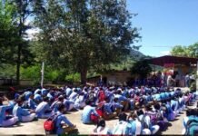 जीआईसी कीर्तिनगर में हर्षोल्लास से मनाया गया प्रवेशोत्सव कार्यक्रम gic-kirti nagar