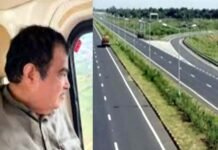सड़क की क्वालिटी जांच: दिल्ली-मुंबई एक्सप्रेस वे पर केंद्रीय मंत्री गडकरी ने 170 की स्पीड से कार दौड़ा कर देखी, देखें वीडियो nitin-gadkari-driving-Delhi-mumbai-expressway