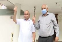 नितिन पटेल की नाराजगी की गूंज पहुंची हाईकमान तक, भावी सीएम भूपेंद्र पटेल पहुंचे मनाने nitin-patel-bhupendra-patel