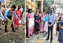 राष्ट्रीय पोषण माह का शुभारंभ : जिलाधिकारी ने किया पौधरोपण, आंगनबाड़ी कार्यकर्ताओं एवं सहायिकाओं ने विकास भवन से कलेक्ट्रेट तक निकाली रैली