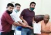 पुरानी पेंशन बहाली संयुक्त मोर्चा के प्रतिनिधि मंडल ने लैंसडौन विधायक दलीप रावत से मुलाकात कर की पुरानी पेंशन बहाली की मांग old-pension-restoration-FRO