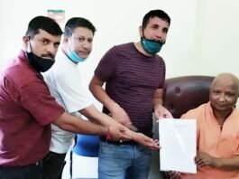 पुरानी पेंशन बहाली संयुक्त मोर्चा के प्रतिनिधि मंडल ने लैंसडौन विधायक दलीप रावत से मुलाकात कर की पुरानी पेंशन बहाली की मांग old-pension-restoration-FRO