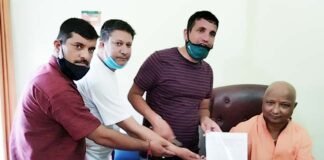 पुरानी पेंशन बहाली संयुक्त मोर्चा के प्रतिनिधि मंडल ने लैंसडौन विधायक दलीप रावत से मुलाकात कर की पुरानी पेंशन बहाली की मांग old-pension-restoration-FRO