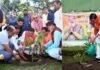 मुख्यमंत्री धामी ने प्रधानमंत्री नरेन्द्र मोदी के जन्म दिवस पर मुख्यमंत्री आवास में किया वृक्षारोपण cm Dhami planted a tree at the cm residence on the birthday of pm Modi