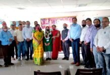 राष्ट्रीय इंस्पायर अवार्ड में चयनित छात्रा प्रिंसी को पौड़ी में किया गया सम्मानित princy-ggic-paidul