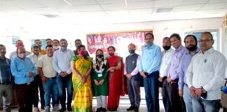 राष्ट्रीय इंस्पायर अवार्ड में चयनित छात्रा प्रिंसी को पौड़ी में किया गया सम्मानित princy-ggic-paidul