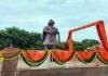 नहीं थम रहा विवाद : सम्राट मिहिर भोज की प्रतिमा के शिलापट से गुर्जर शब्द हटाए जाने से युवाओं में आक्रोश statue-of-mihir-bhoj-was-covered