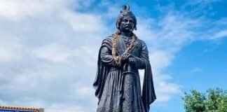 सम्राट मिहिर भोज की प्रतिमा के शिलापट्ट पर लिखे मुख्यमंत्री व भाजपा नेताओं के नाम पर कालिख पोतने के मामले में दो गिरफ्तार Emperor Mihir Bhoj