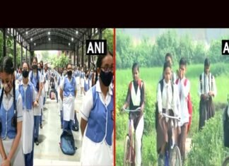 लंबे इंतजार के बाद दिल्ली,यूपी सहित इन राज्यों में खोले गए स्कूल,मास्क लगाकर पहुंचे विद्यार्थी school-reopen-in-delhi-up