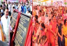 सीएम पुष्कर सिंह धामी ने किच्छा में 105 करोड़ की योजनाओं का किया लोकार्पण और शिलान्यास CM-Dhami-in-kichha