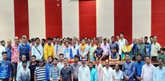 पंचायती राज पुरस्कार मिलने पर द्वारीखाल प्रमुख महेन्द्र राणा का कल्जीखाल ब्लॉक प्रतिनिधियों ने किया स्वागत Dwarikhal block chief Mahendra Singh Rana
