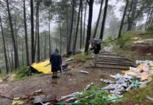 उत्तराखंड में भारी बारिश का कहर : मलबे में दबने से 5 लोगों की मौत