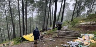 उत्तराखंड में भारी बारिश का कहर : मलबे में दबने से 5 लोगों की मौत
