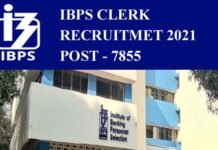 bank Clerk Recruitment 2021: सरकारी बैंकों में क्लर्क के 7855 पदों पर निकली हैं भर्ती, आवेदन प्रक्रिया आज से शुरू, यहाँ देखें पूरी जानकारी IBPS CLERK recruitment 2021