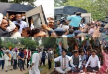 लखीमपुर खीरी हिंसा का असर उत्तराखंड में भी, हिंसा के विरोध में किसान और कांग्रेसी उतरे सड़क पर, हरीश रावत समेत कई कार्यकर्ताओं ने दी गिरफ्तारी