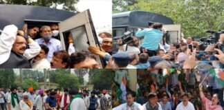लखीमपुर खीरी हिंसा का असर उत्तराखंड में भी, हिंसा के विरोध में किसान और कांग्रेसी उतरे सड़क पर, हरीश रावत समेत कई कार्यकर्ताओं ने दी गिरफ्तारी