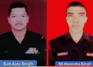 दुखद : जम्मू-कश्मीर में आतंकियों से मुठभेड़ में उत्तराखंड के दो और जवान शहीद, सीएम धामी ने जताया गहरा दुःख Ajay Rautela and Naik Harendra Singh