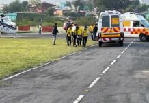 सिलिंडर फटने से झुलसे तीन मरीजों को मुख्यमंत्री के निर्देश पर गोपेश्वर से एयर एंबुलेंस से भेजा हायर सेंटर देहरादून