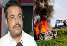 लखीमपुर खीरी हिंसा : गृह राज्य मंत्री के बेटे आशीष मिश्रा ने किया सरेंडर, क्राइम ब्रांच कर रही है पूछताछ ashish-mishra-lakhimpur-kheri-violence