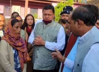 सीएम धामी ने अल्मोड़ा जनपद में आपदा प्रभावित क्षेत्रों का किया निरीक्षण, आपदा प्रभावितों से मुलाकात कर हर संभव सहायता का दिया आश्वासन cm-dhami-in-almora